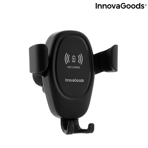 Mobilhållare med trådlös laddare för bil Wolder InnovaGoods - 5
