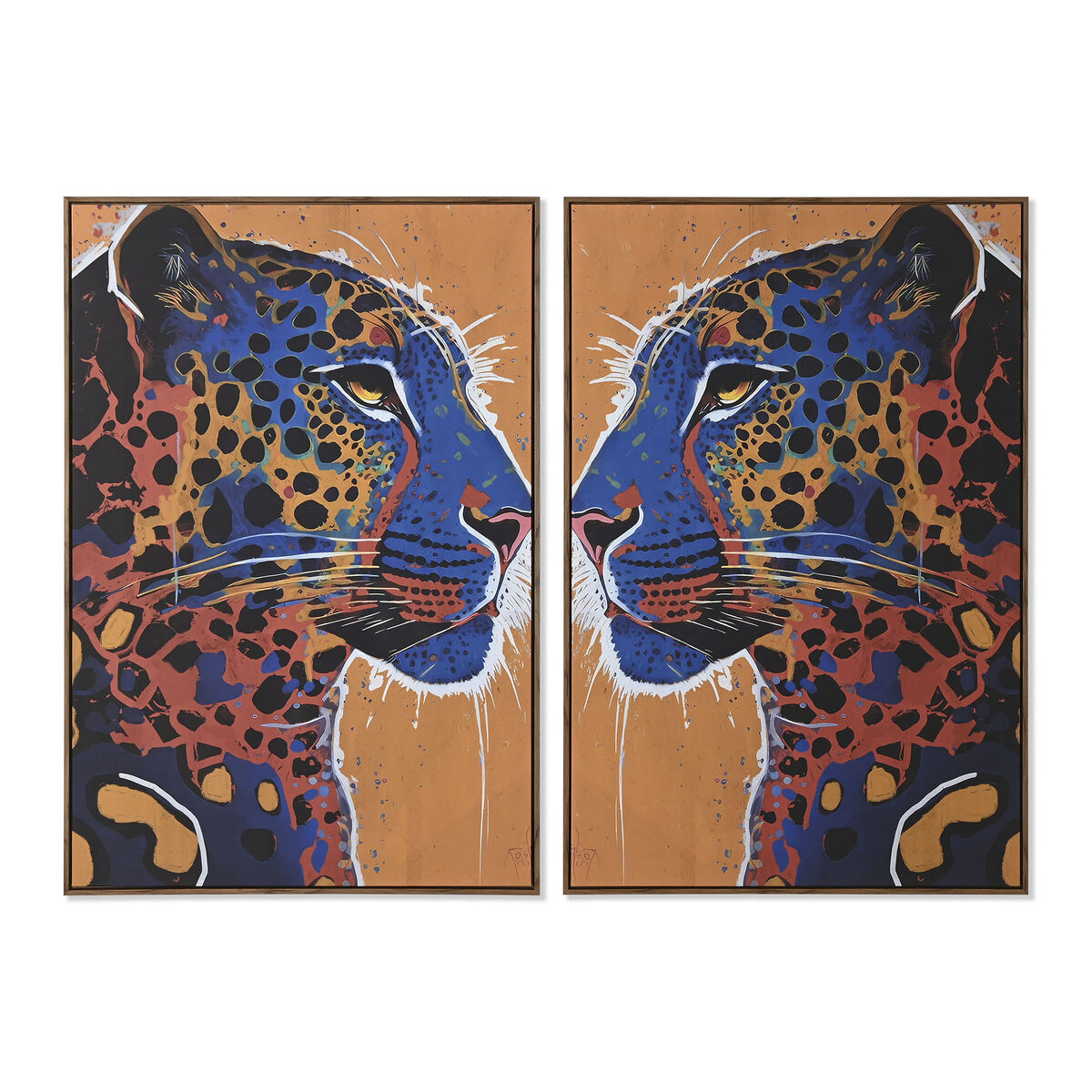 Kanvas Home ESPRIT polystyren Kanvas 80 x 4,5 x 120 cm