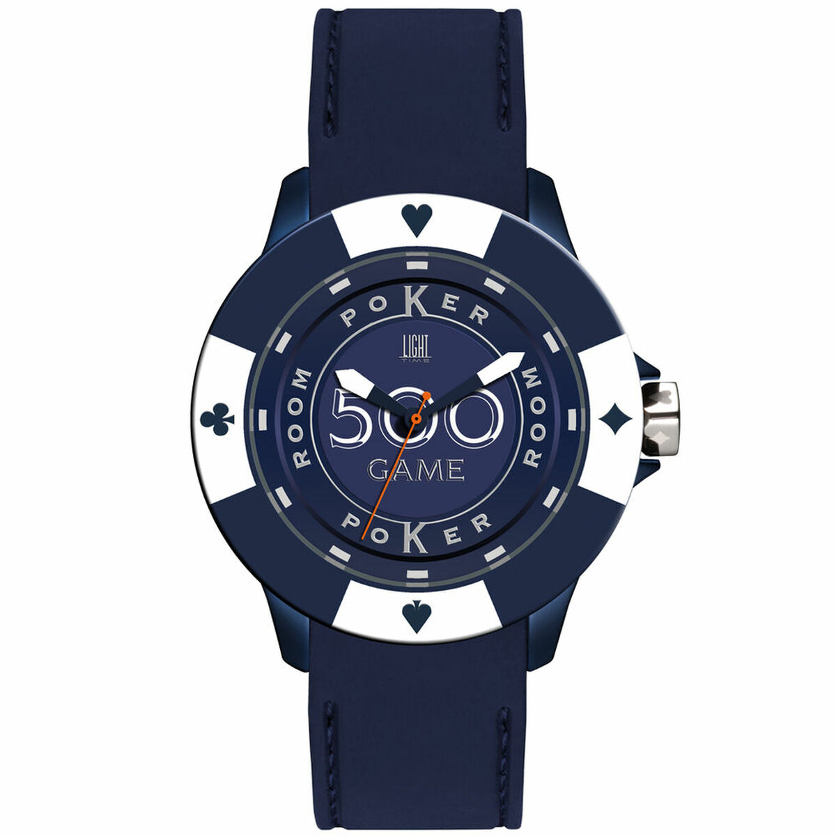 Unisexklocka Light Time POKER (Ø 41 mm) - 3
