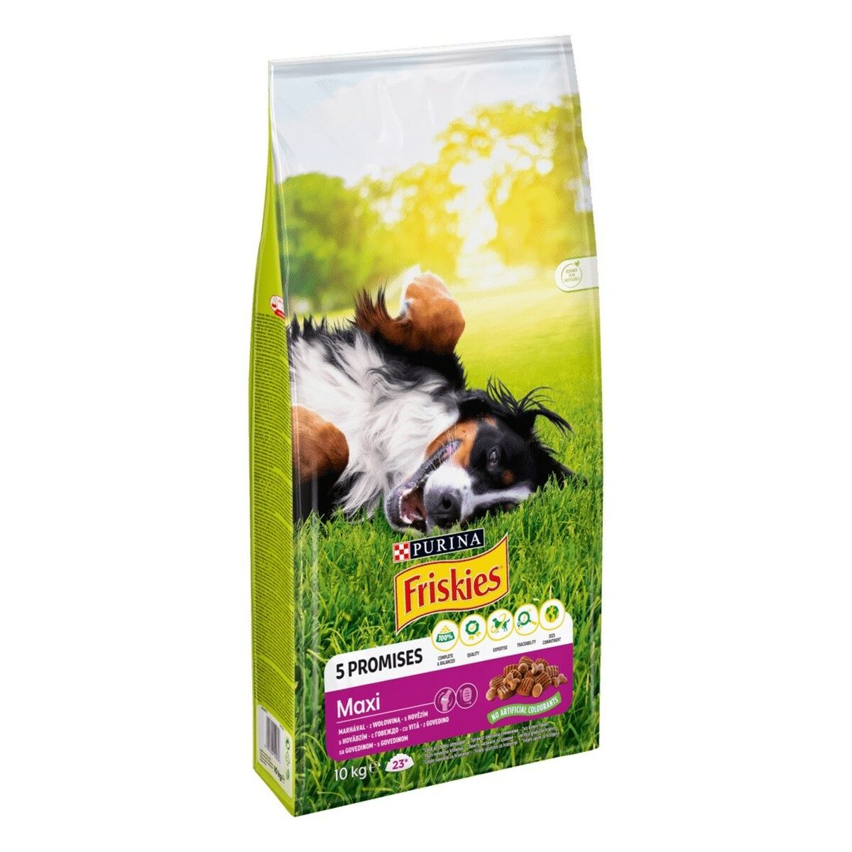 Foder Purina Friskies Maxi Dog Vuxen Kalvkött 10 kg