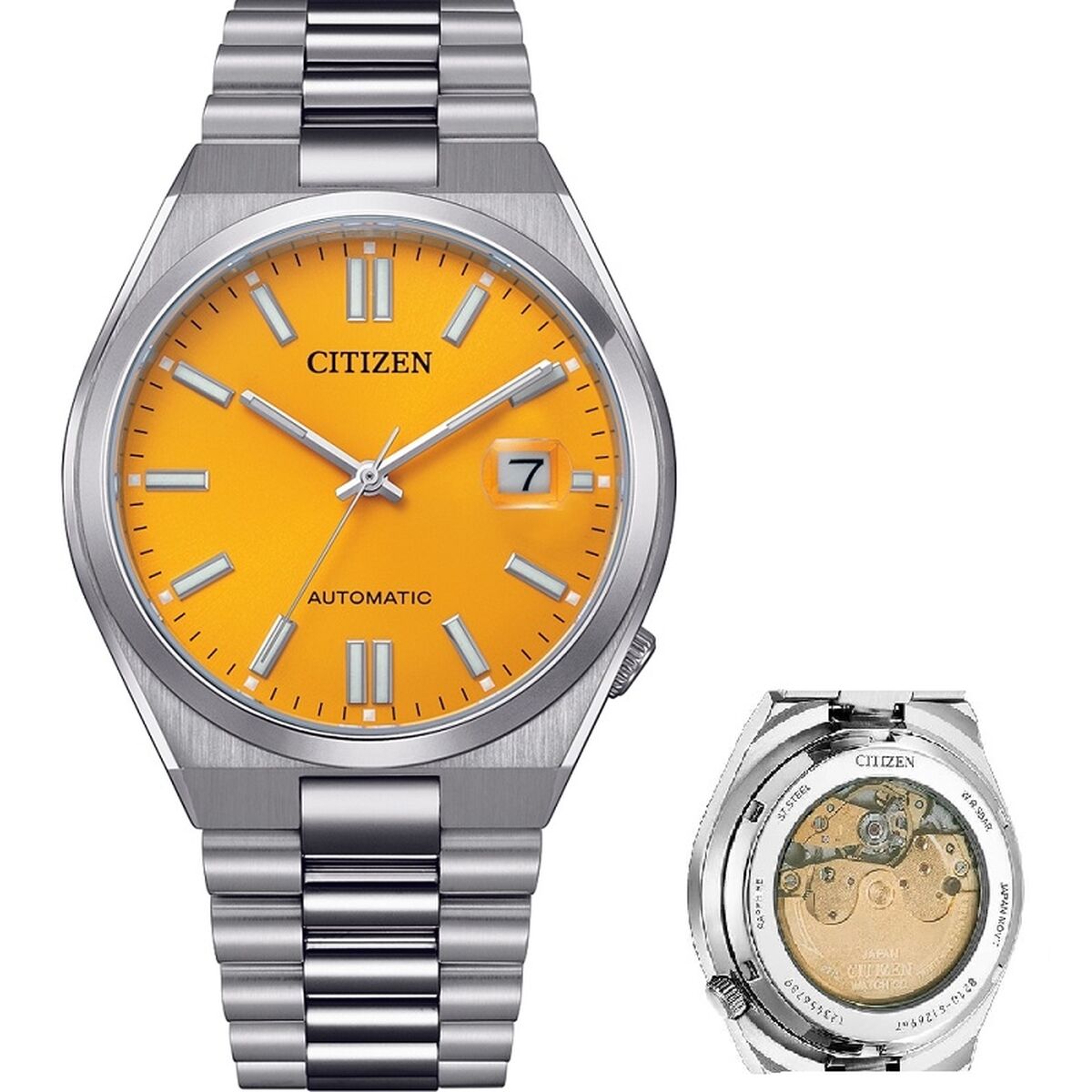 Herrklocka Citizen NJ0150-81Z Orange Silvrig (Ø 40 mm) - 3