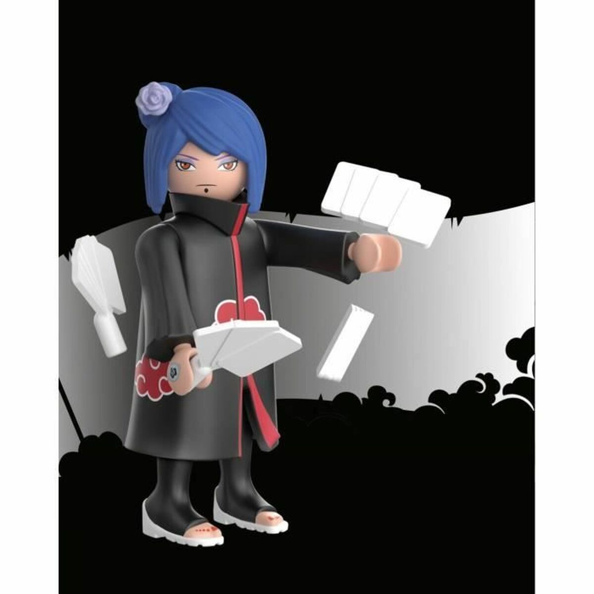 Figurer Playmobil Naruto Shippuden - Konan 71560 - 2