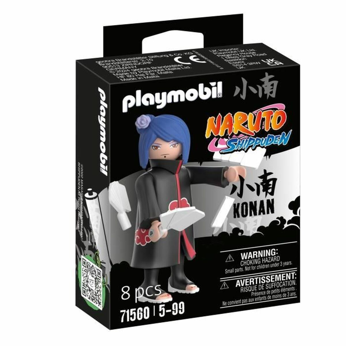 Figurer Playmobil Naruto Shippuden - Konan 71560 - 4