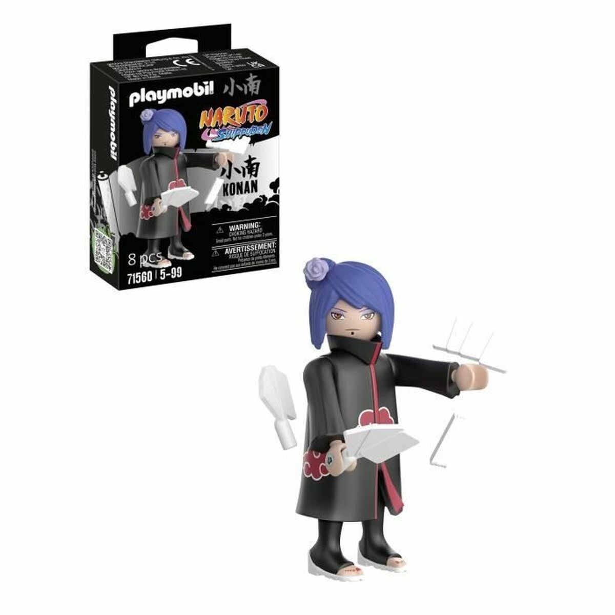 Figurer Playmobil Naruto Shippuden - Konan 71560