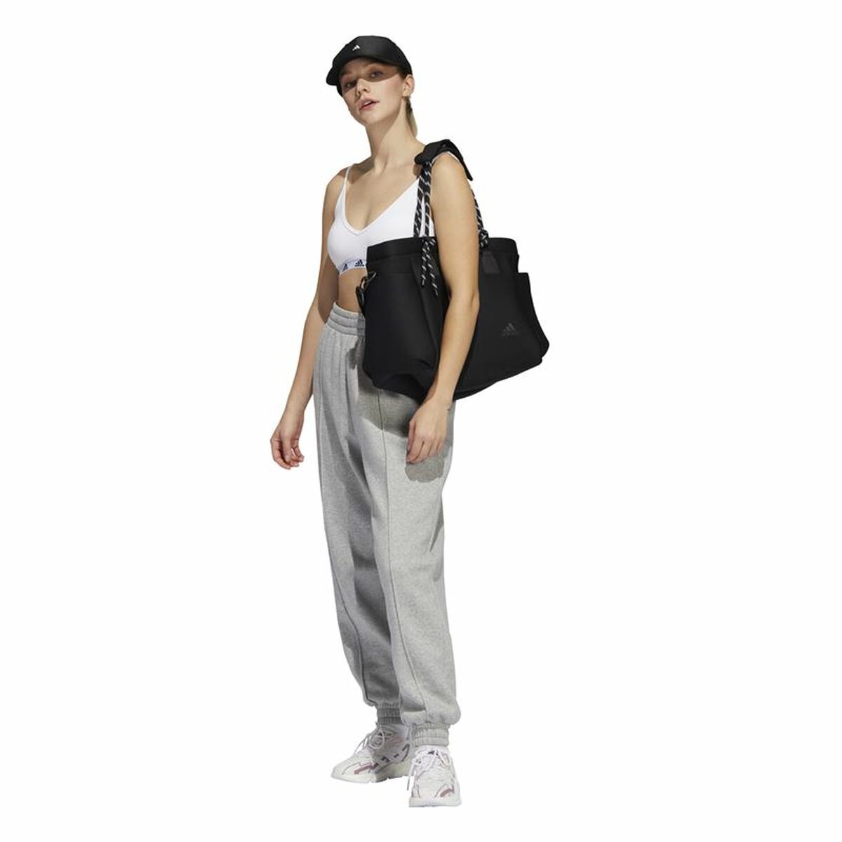 Sport-BH Adidas Pureb Ls Vit - 5