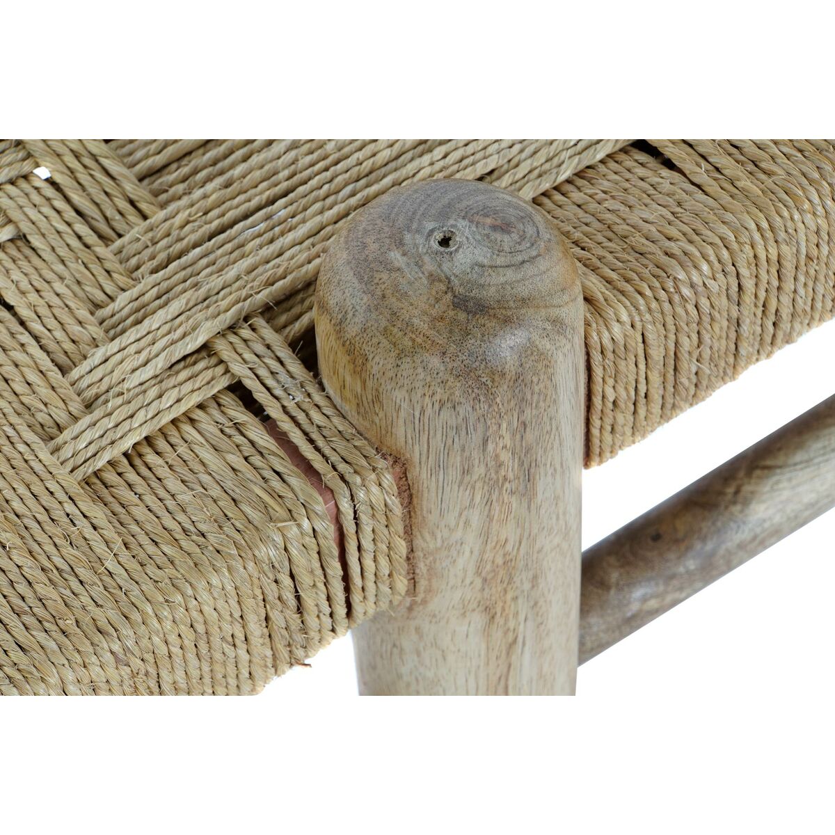 Sittpall DKD Home Decor 102 x 47 x 41 cm Rattan Mangoträ - 2