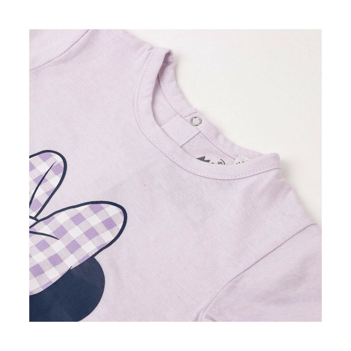 Barn T-shirt med kortärm Minnie Mouse Purpur - 2
