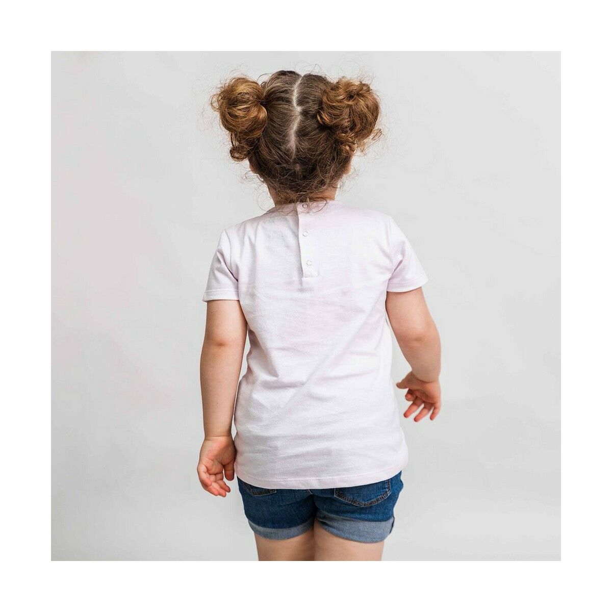 Barn T-shirt med kortärm Minnie Mouse Purpur - 7