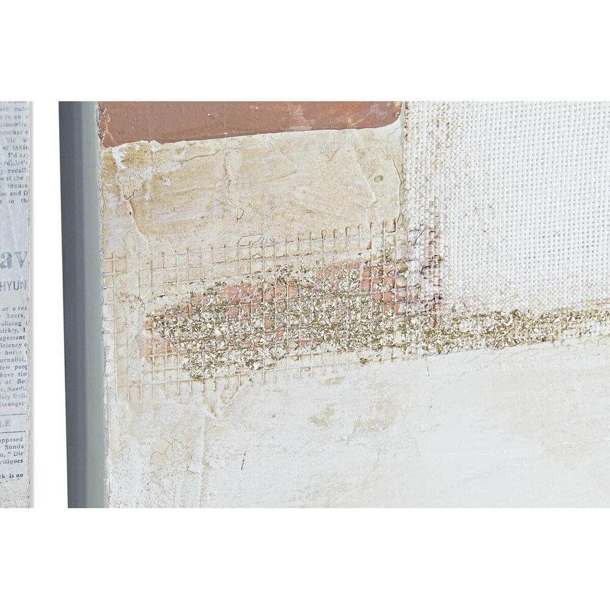 Kanvas DKD Home Decor Furu Kanvas 80 x 3,7 x 100 cm - 2