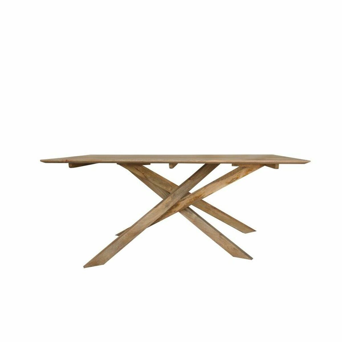 Matsalsbord DKD Home Decor Naturell Mangoträ (180 x 90 x 76 cm) - 4