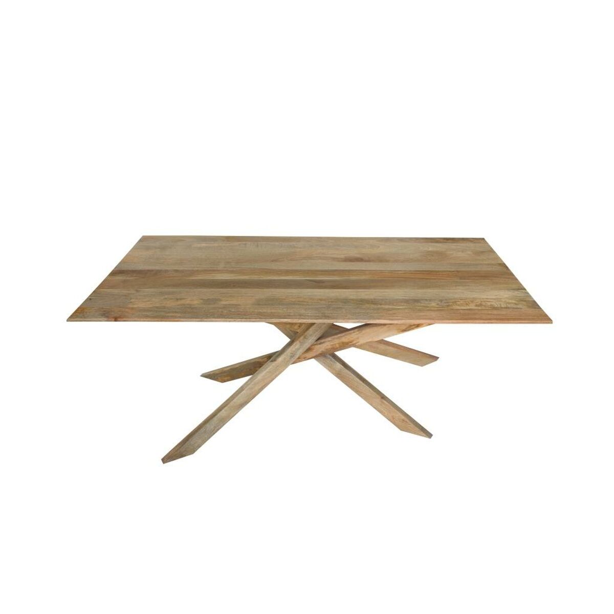 Matsalsbord DKD Home Decor Naturell Mangoträ (180 x 90 x 76 cm) - 3