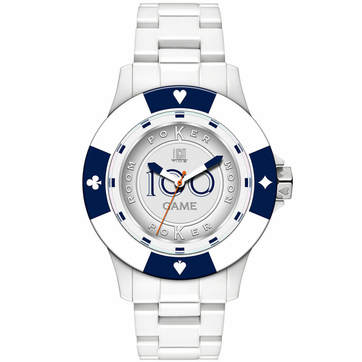 Unisexklocka Light Time POKER (Ø 41 mm) - 3