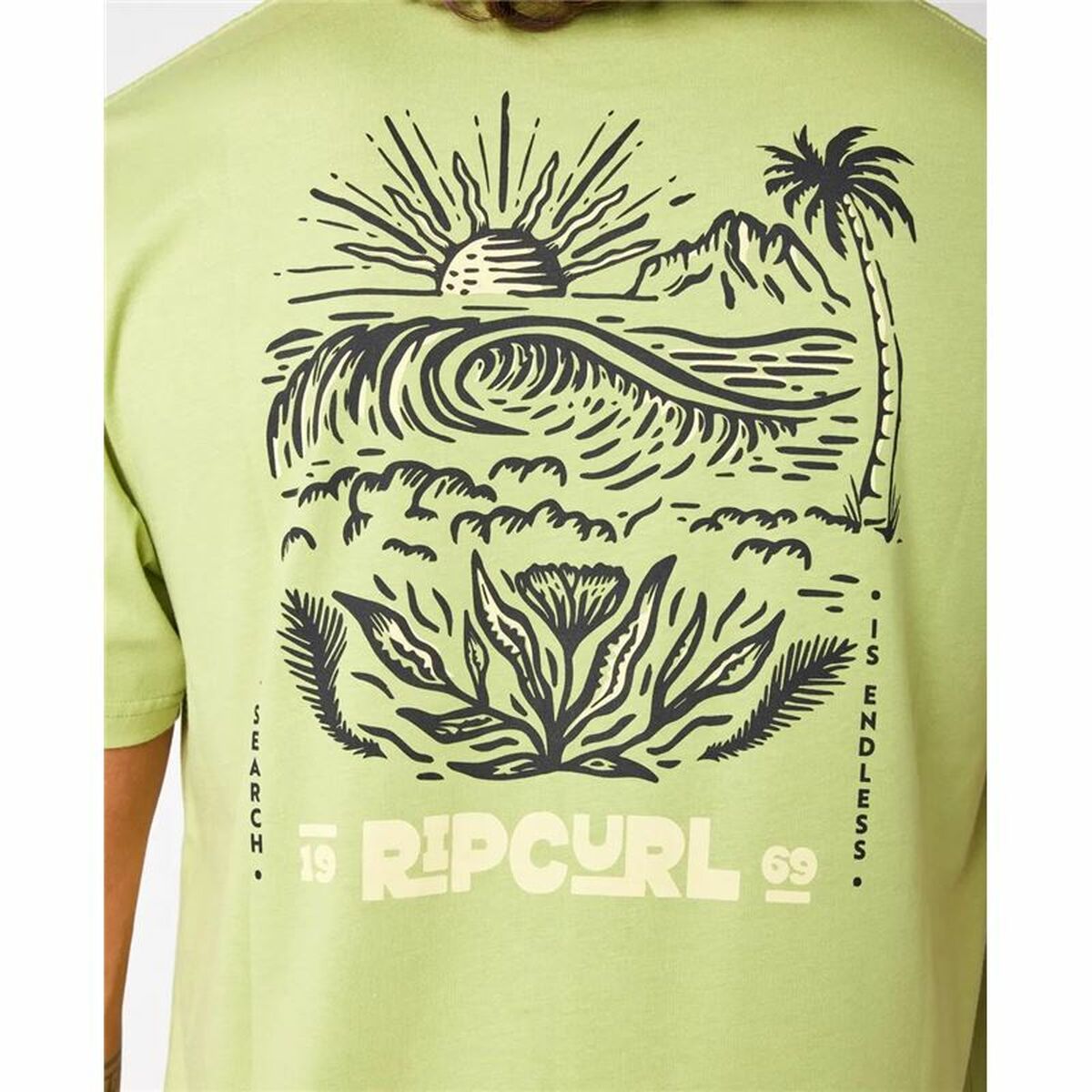 T-shirt med kortärm Herr Rip Curl Surf Paradise FB - 14