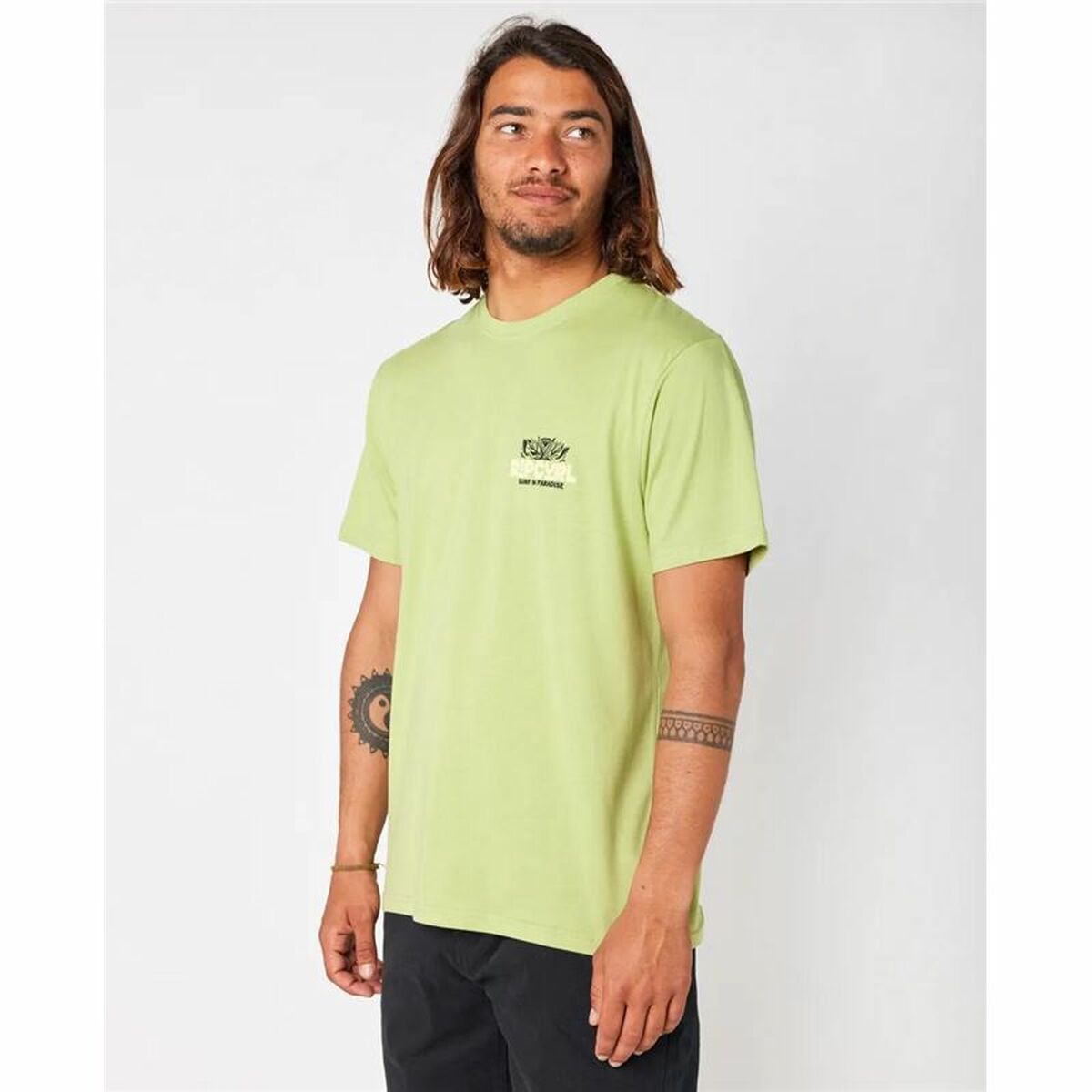 T-shirt med kortärm Herr Rip Curl Surf Paradise FB - 2