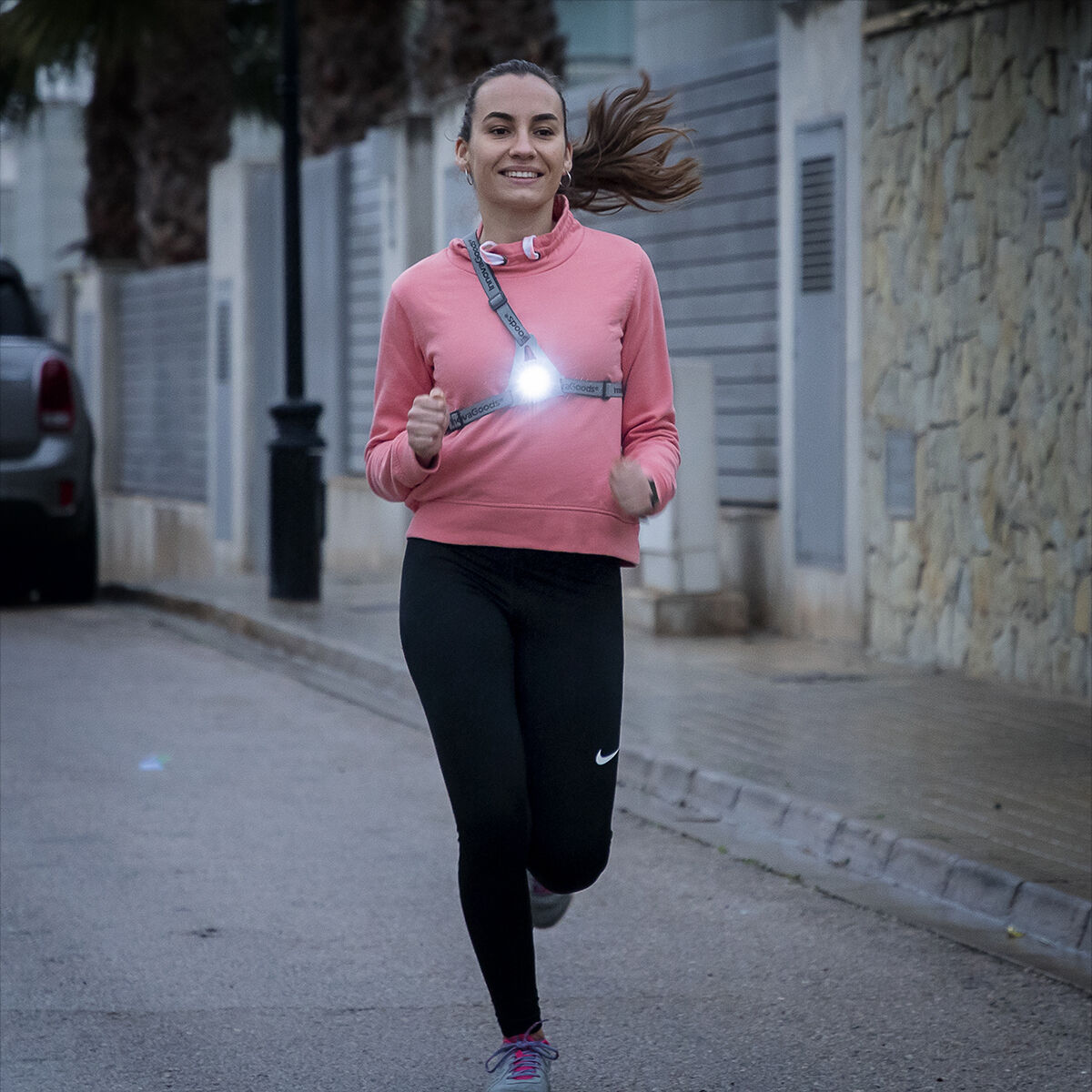 Sportsele med LED-lampor Safelt InnovaGoods - 24