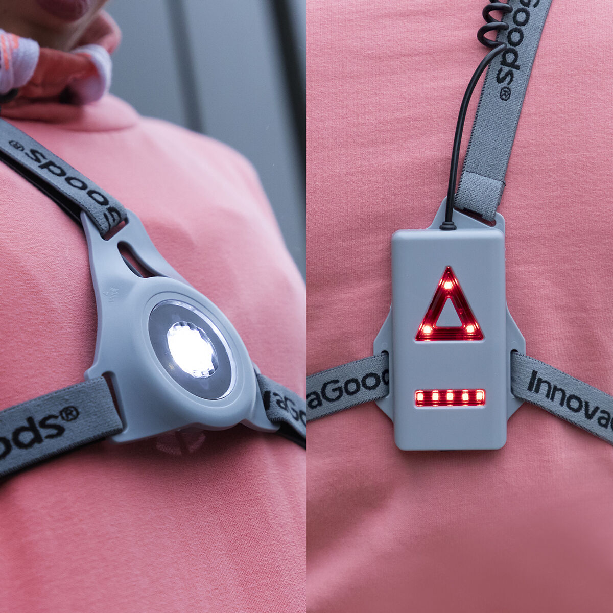 Sportsele med LED-lampor Safelt InnovaGoods - 26
