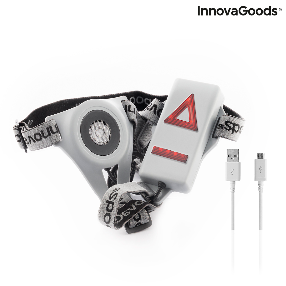 Sportsele med LED-lampor Safelt InnovaGoods - 3