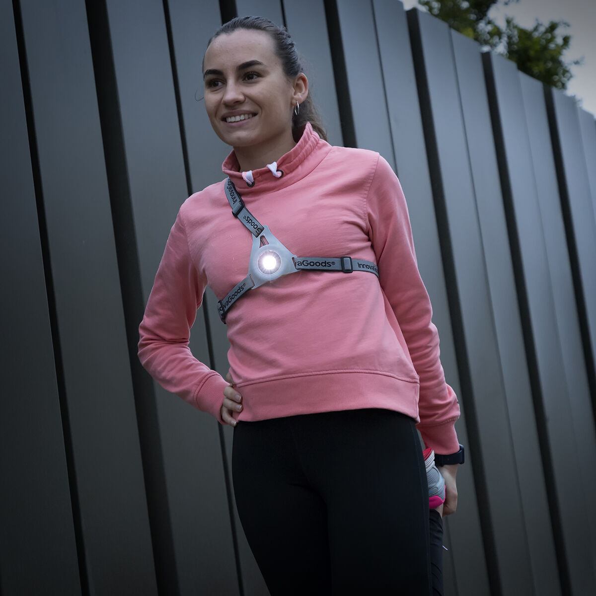 Sportsele med LED-lampor Safelt InnovaGoods - 23