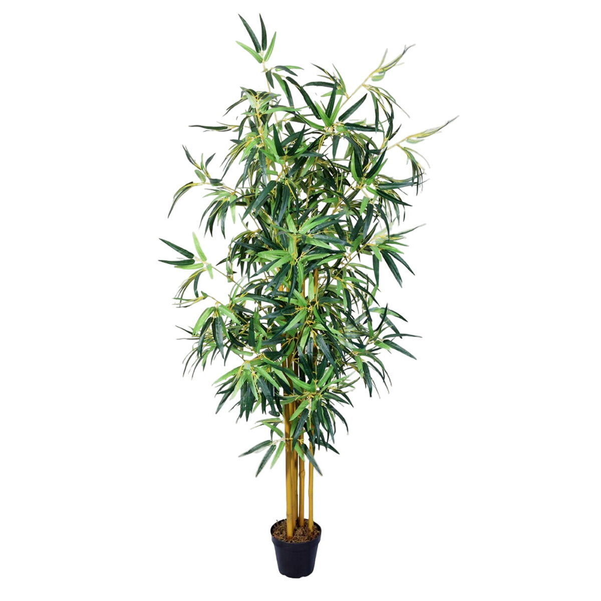 Dekorativ växt Cement Tyg Bambu 150 cm