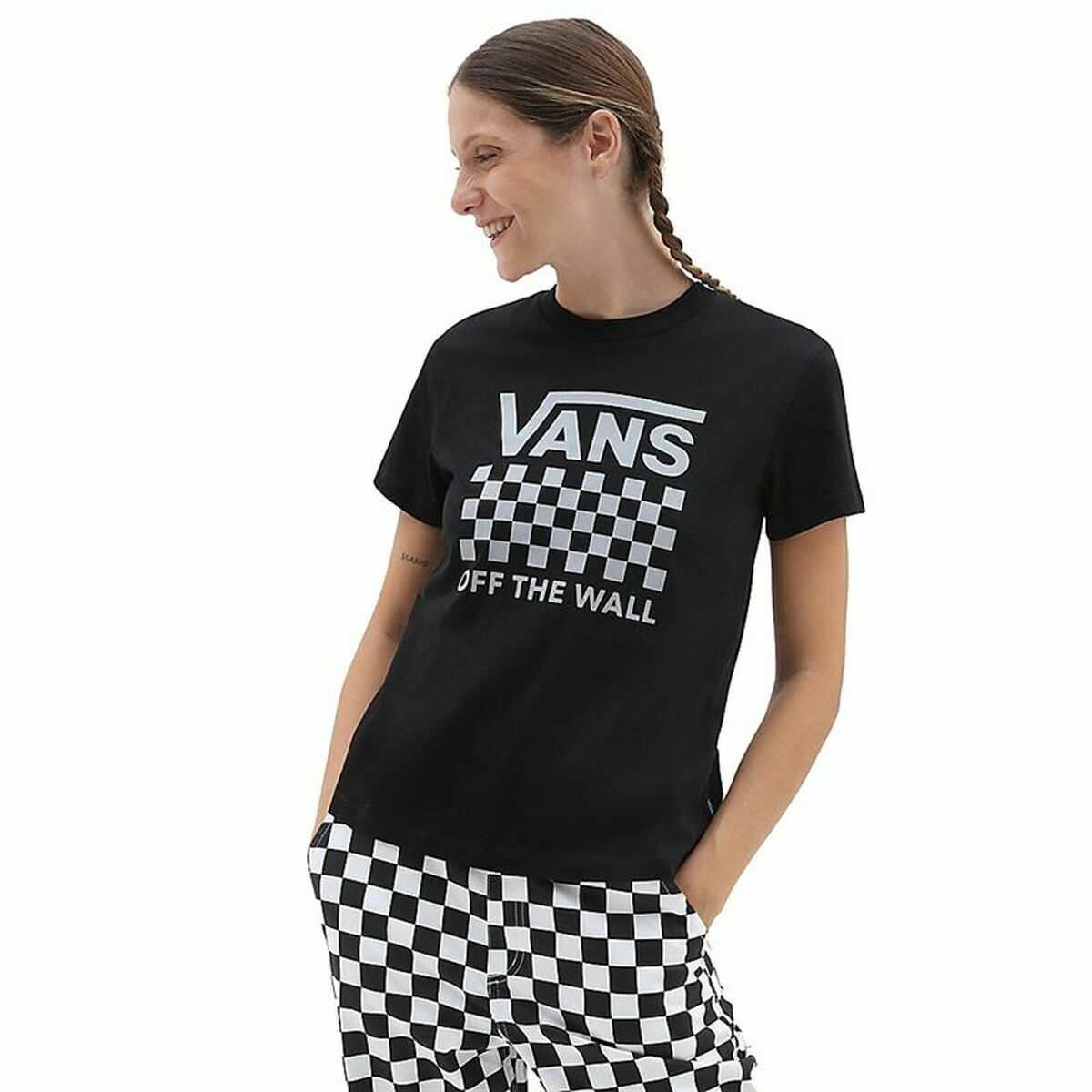 T-shirt med kortärm Dam Vans  Lock Box - 2
