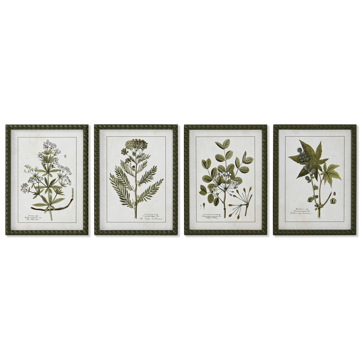 Tavla Home ESPRIT Glas Gran 30 x 2,5 x 40 cm (4 antal)