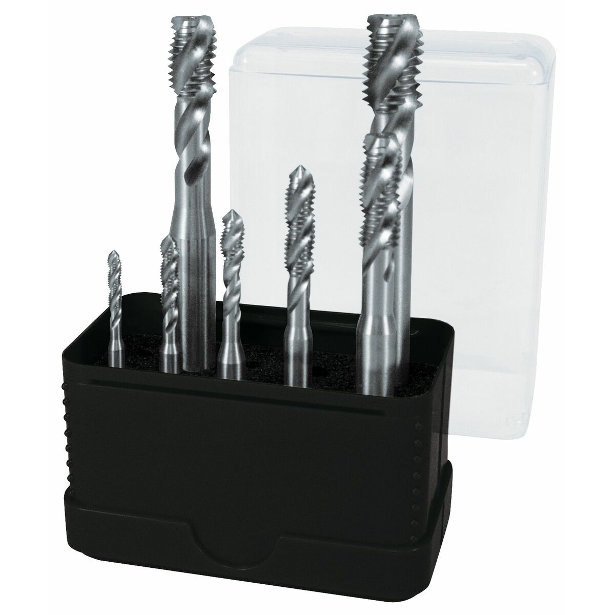 Gängtappset för maskiner TERRAX Höghastighetsstål (HSS) DIN 371 DIN 376 Typ C 7 Delar - 2