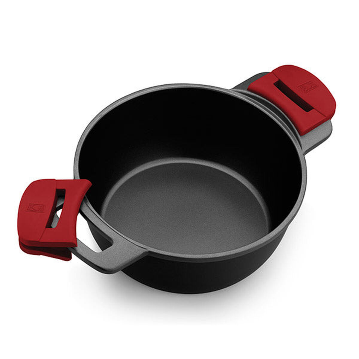 Kastrull med glaslock BRA A410324 Ø 24 cm Svart 4 L - 2