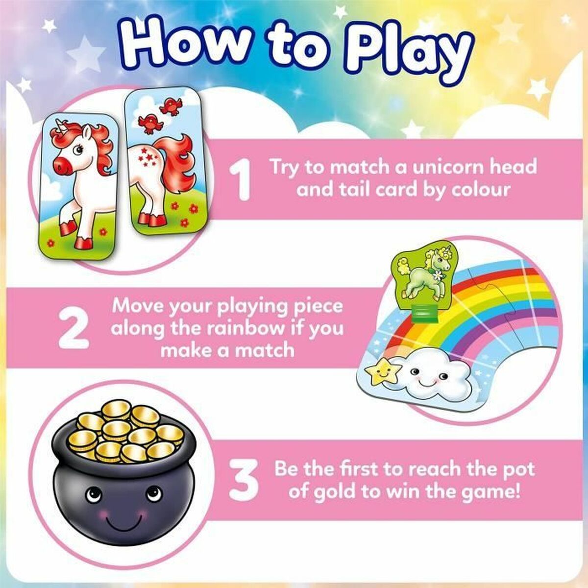Utbildningsspel Orchard Rainbow Unicon (FR) - 4