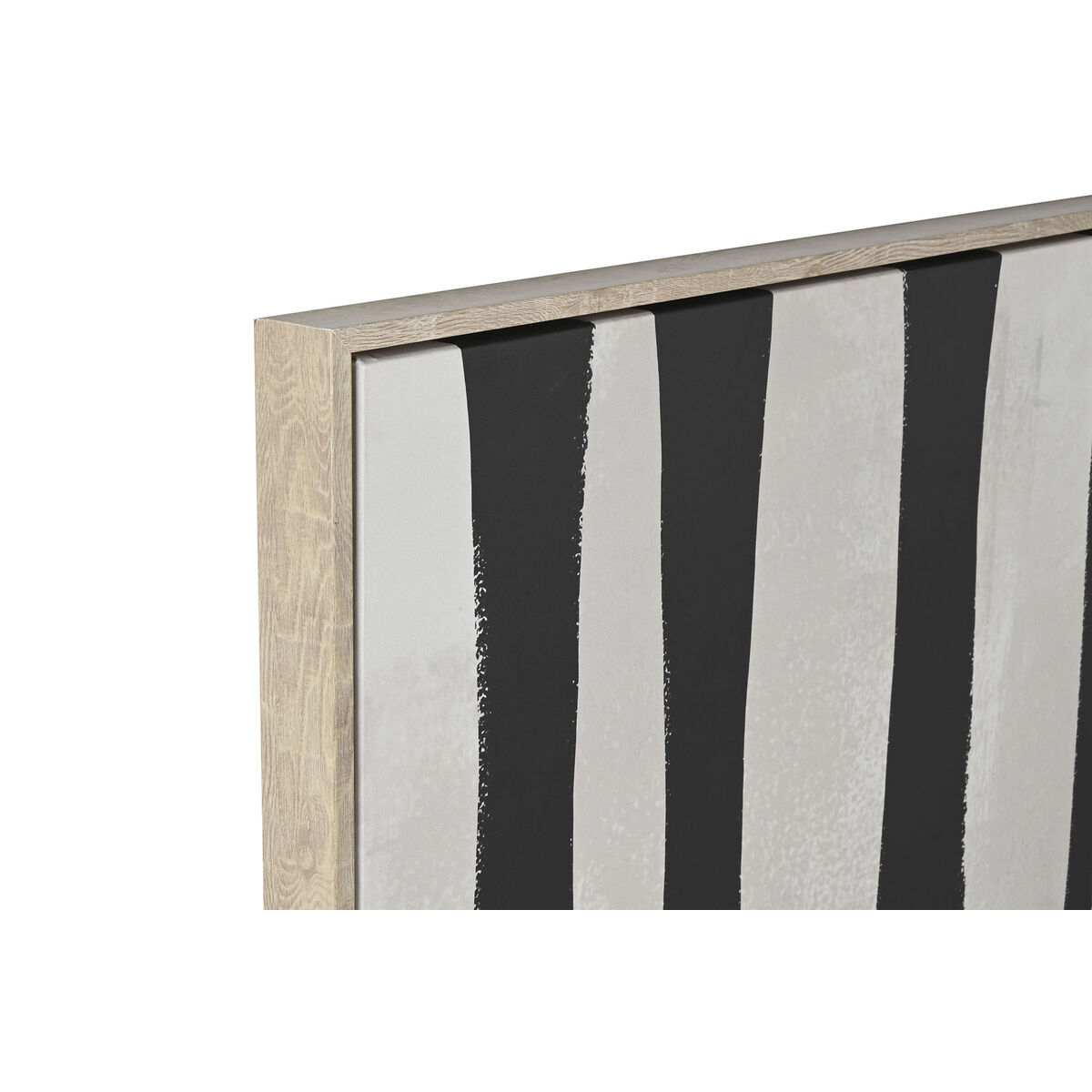Kanvas Home ESPRIT Svart Beige polystyren Kanvas Modern 103 x 4,5 x 143 cm (2 antal) - 2