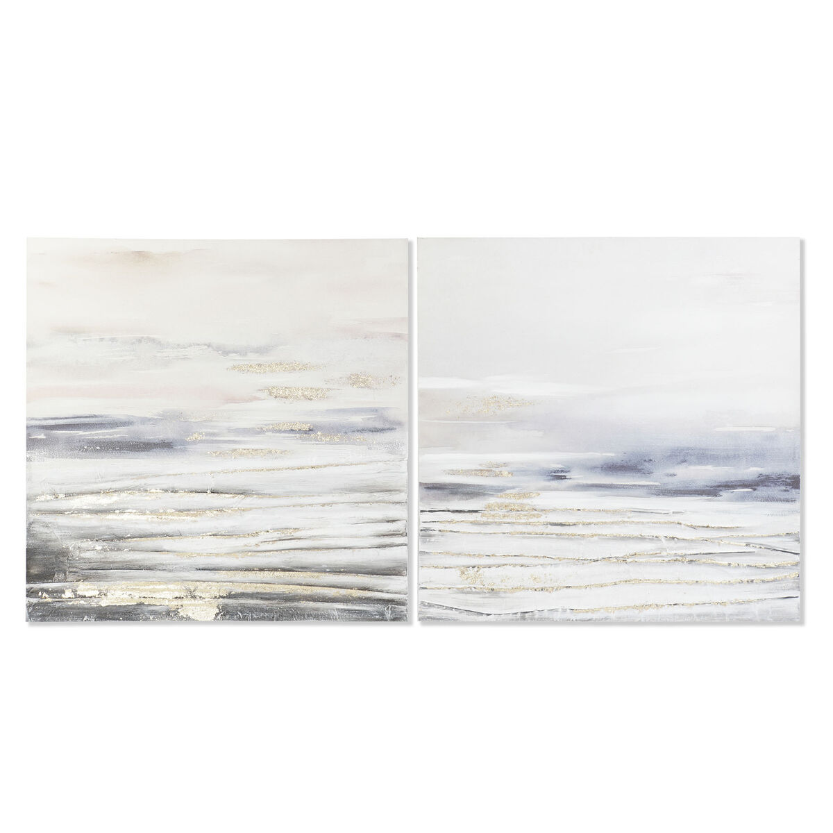 Kanvas DKD Home Decor Furu Kanvas 90 x 3,7 x 90 cm