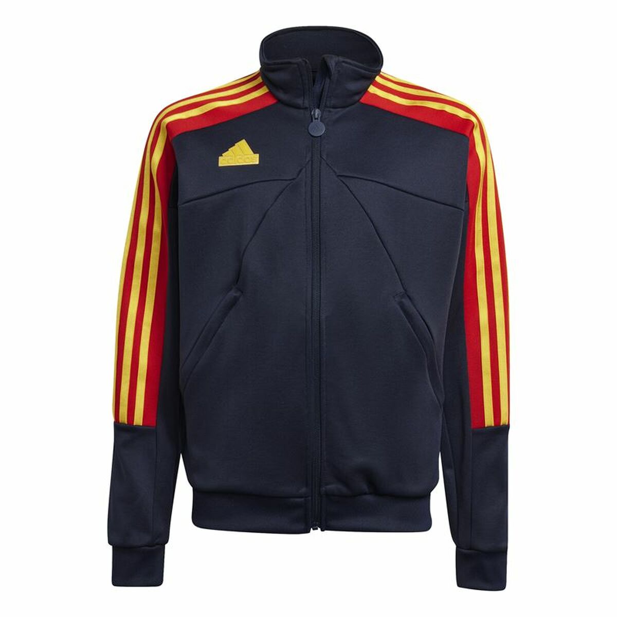 Tröja utan huva Adidas Tiro Nations Pack Track Blå