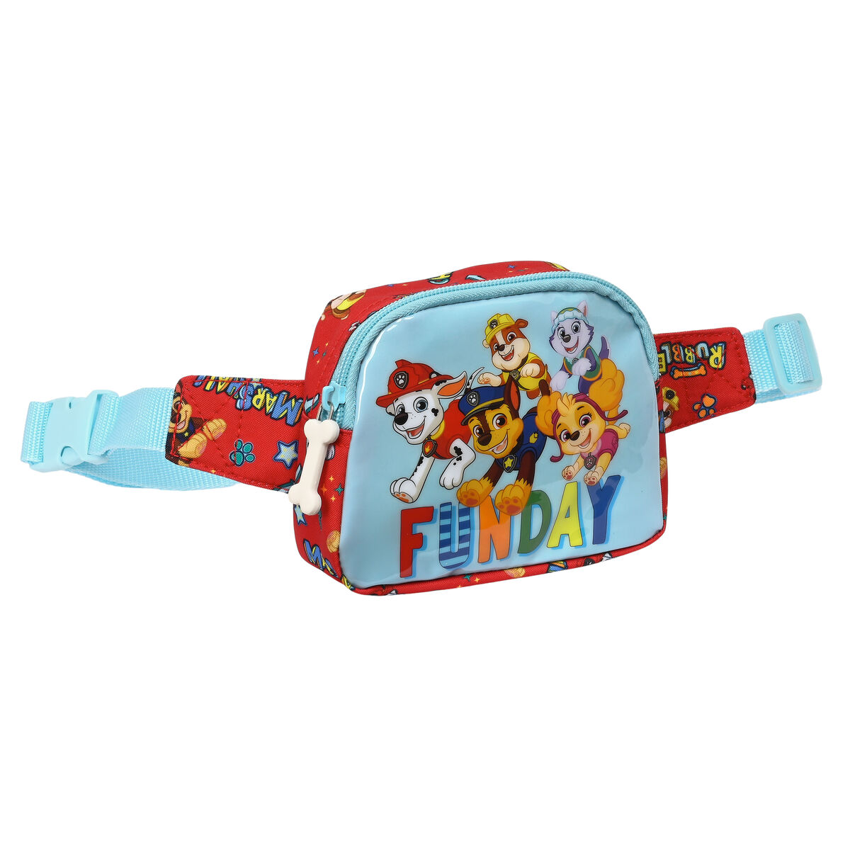Midjeväska The Paw Patrol Funday 14 x 11 x 4 cm Röd Ljusblå - 4