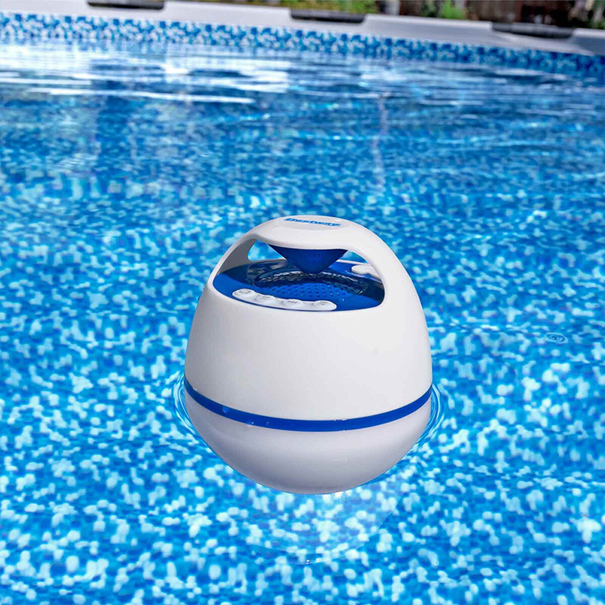 Bestway Bluetooth Högtalare Led Ljus Flytande Pool och Trädgård 58700 - 10