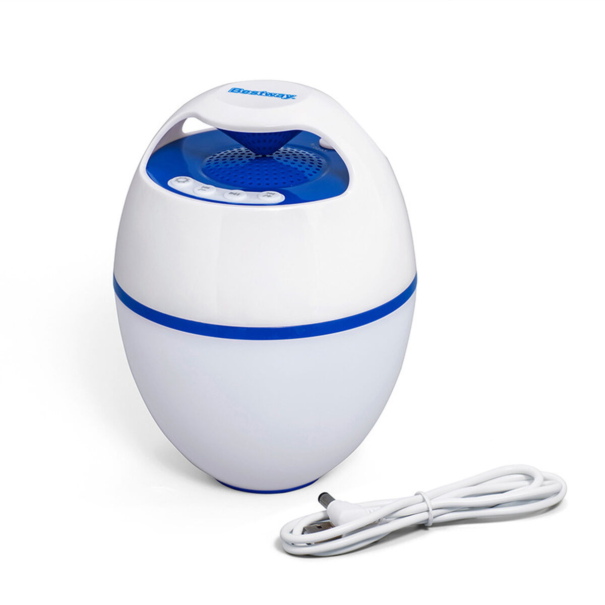 Bestway Bluetooth Högtalare Led Ljus Flytande Pool och Trädgård 58700
