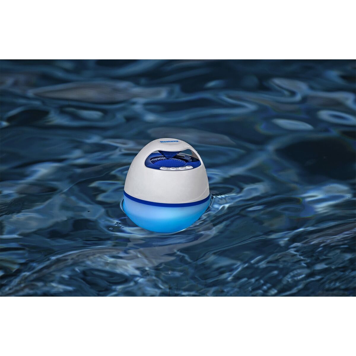 Bestway Bluetooth Högtalare Led Ljus Flytande Pool och Trädgård 58700 - 15