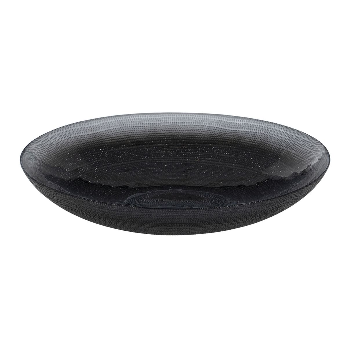 Bordsdekoration Svart Glas 39,5 x 39,5 x 7,5 cm