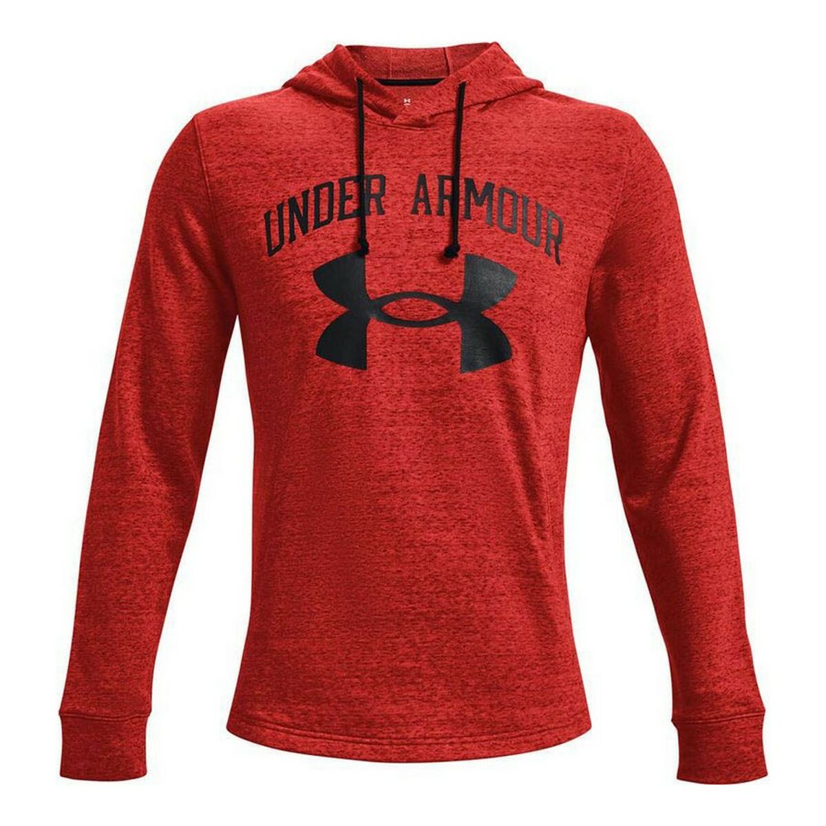 Tröja med huva Herr Under Armour Rival Terry Röd - 4