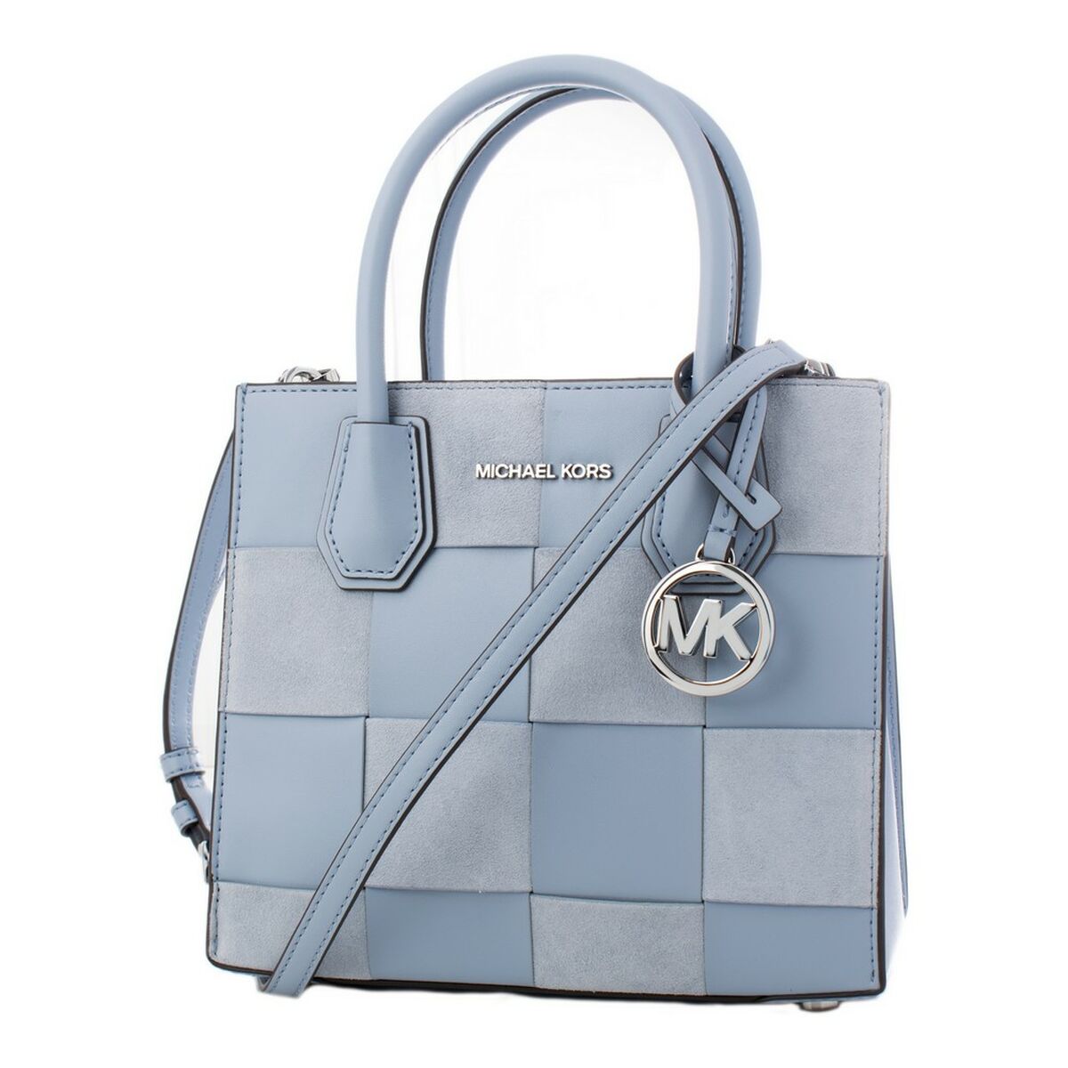 Damväska Michael Kors 35S2SM9M6S-PALE-BLU-MLT Blå 22 x 19 x 10 cm - 2