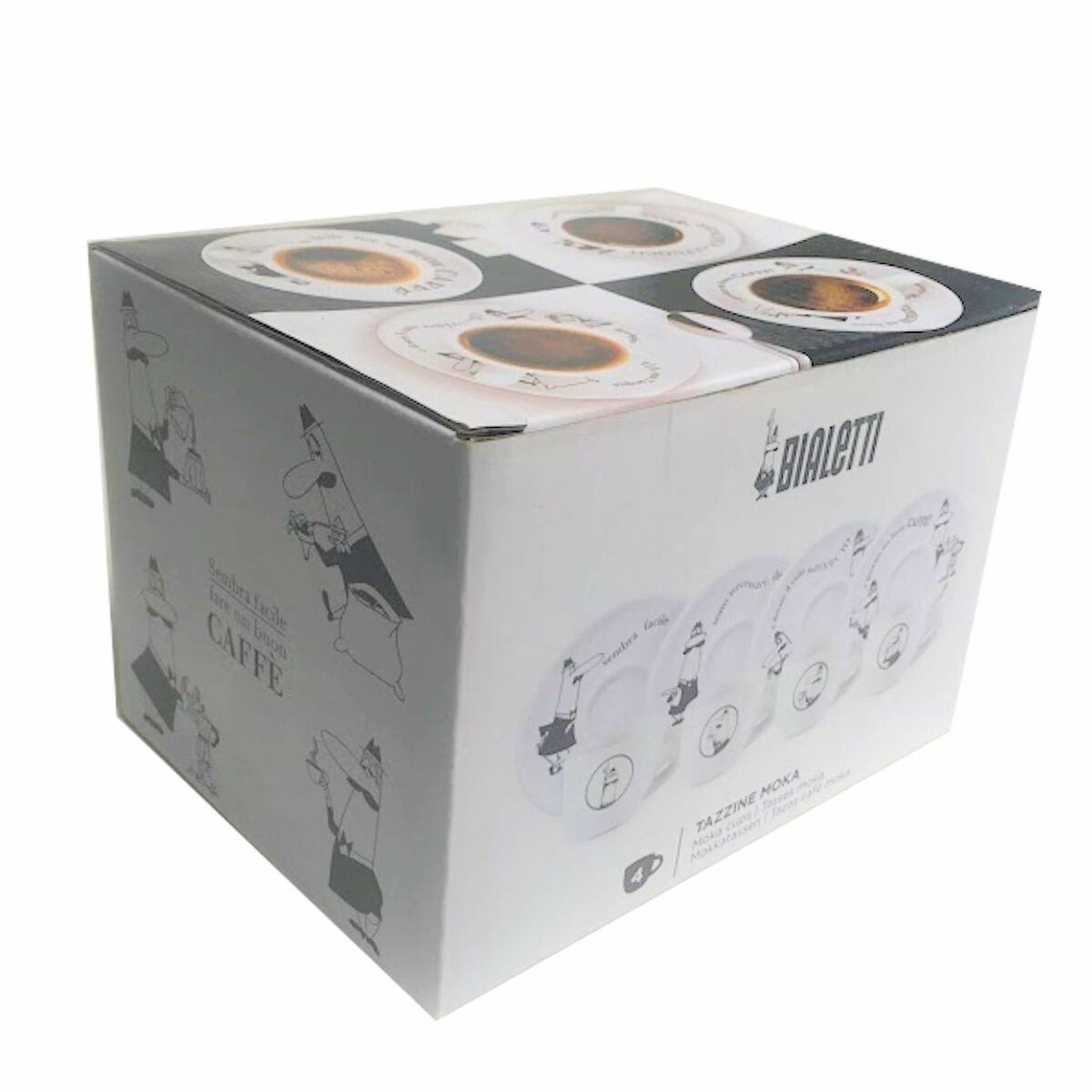 Kaffeset Bialetti 700000669 8 Delar Multicolour - 2