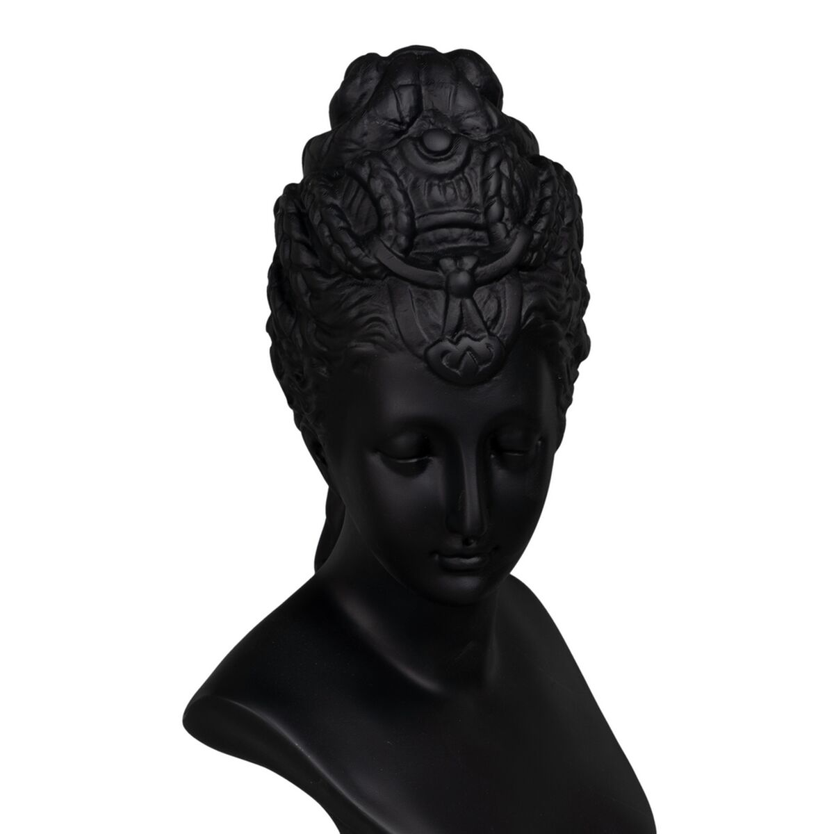 Prydnadsfigur Svart 16,7 x 14,5 x 39 cm - 4