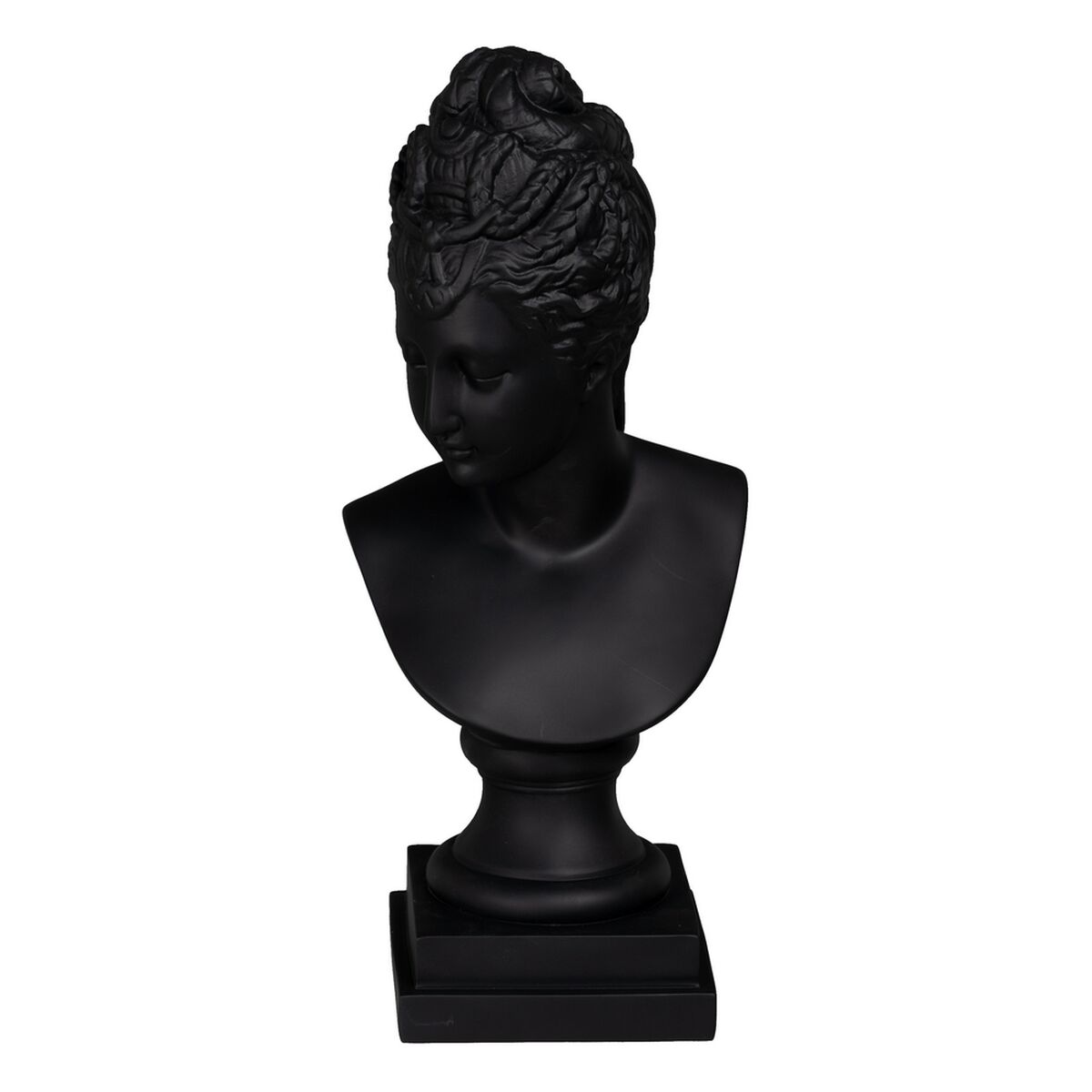 Prydnadsfigur Svart 16,7 x 14,5 x 39 cm