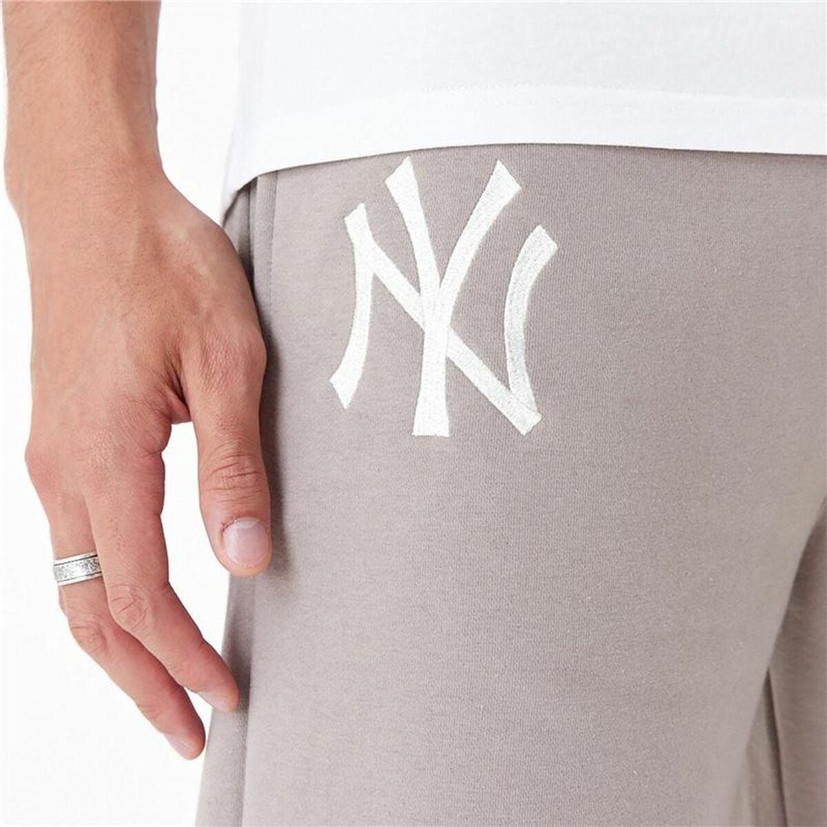 Långa träningsbyxor New Era League Essential New York Yankees Brun Män - 3