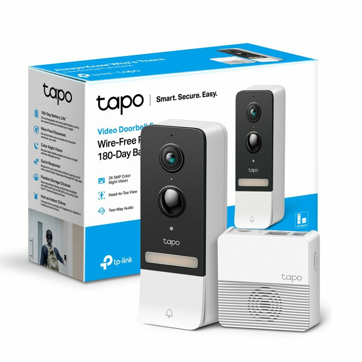 Smart interntelefon med video TP-Link TAPO D230S1 - 3