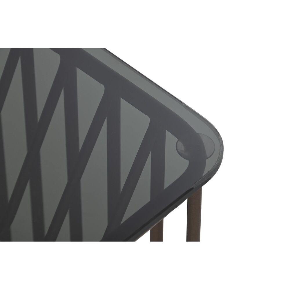 Set om 2 bord DKD Home Decor Svart Koppar 52 x 52 x 44 cm - 4