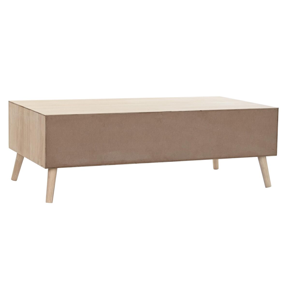 Soffbord DKD Home Decor Brun Trä Gran Plast Trä MDF 120 x 60 x 42,5 cm - 2