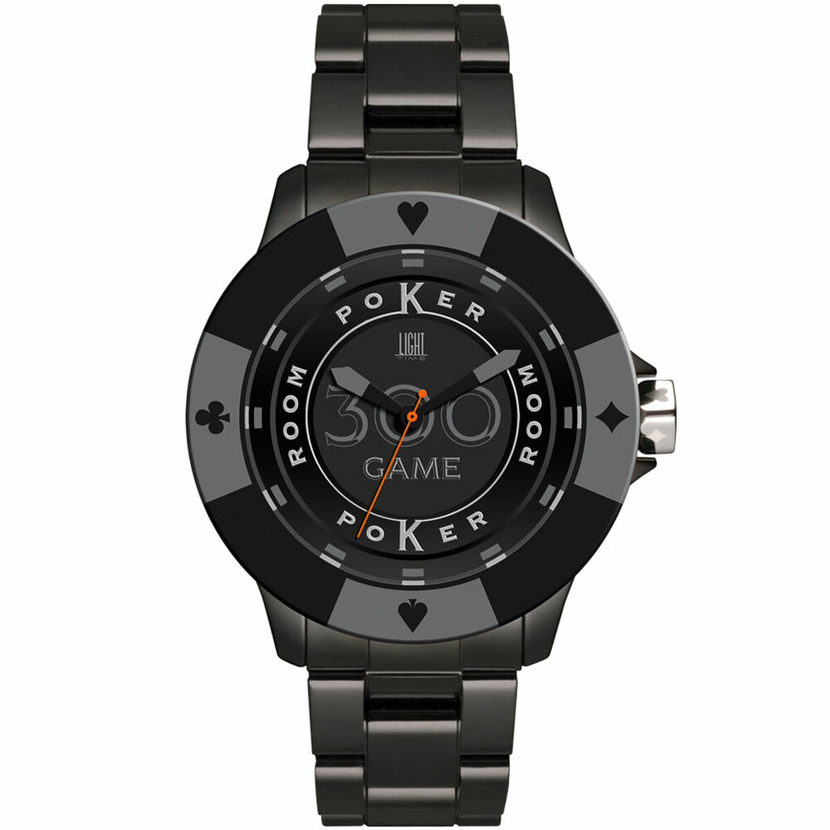 Unisexklocka Light Time POKER (Ø 41 mm) - 3