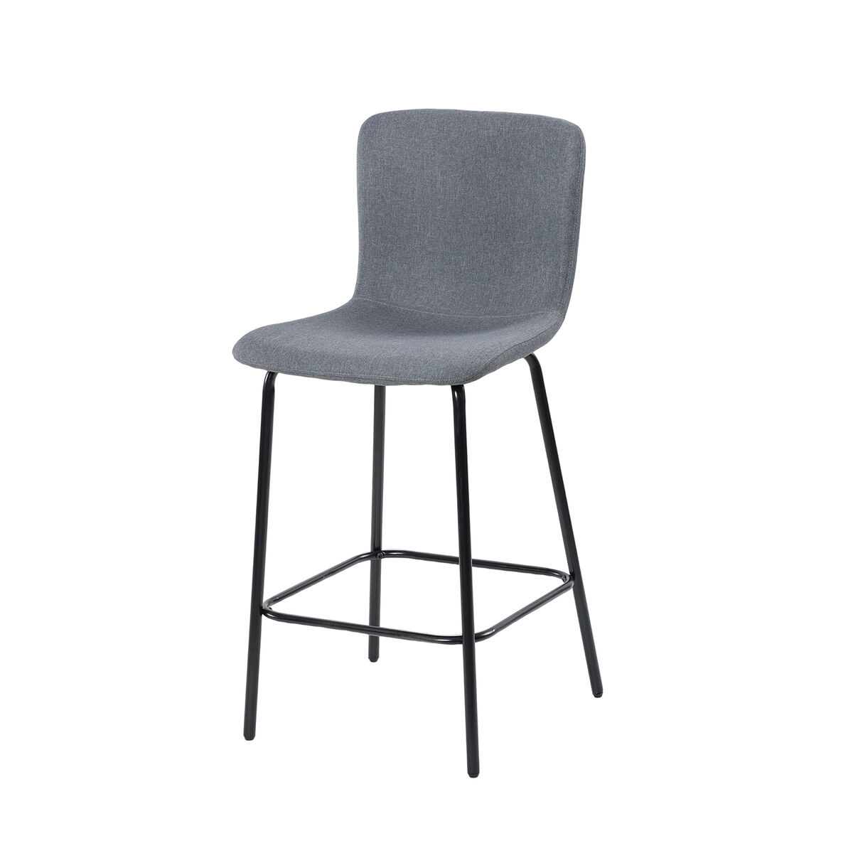 Sittpall Versa Grå Metall 44,5 X 93,5 X 51 CM