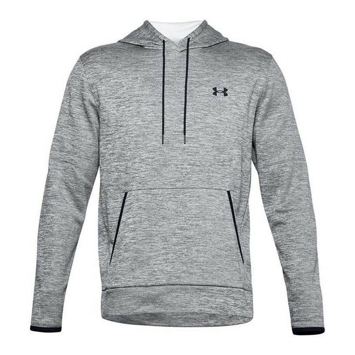 Tröja med huva Herr Under Armour Fleece Twist Mörkgrå - 4