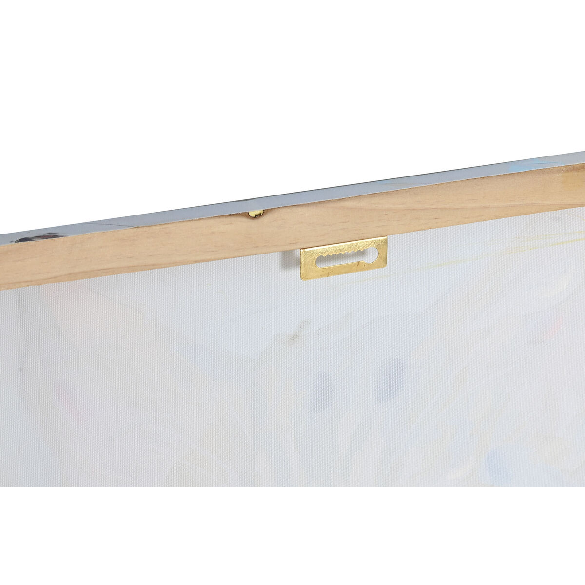 Tavla Home ESPRIT Kanvas Trä MDF Katt Urban Lackad 40 x 1,8 x 60 cm (2 antal) - 4