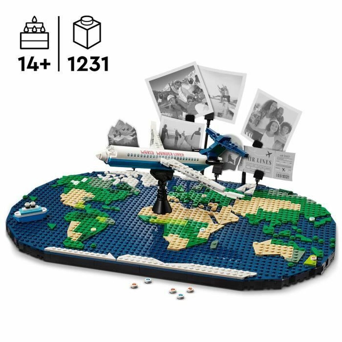 Byggsats Lego 41838 Travel Memories 1231 Delar - 2